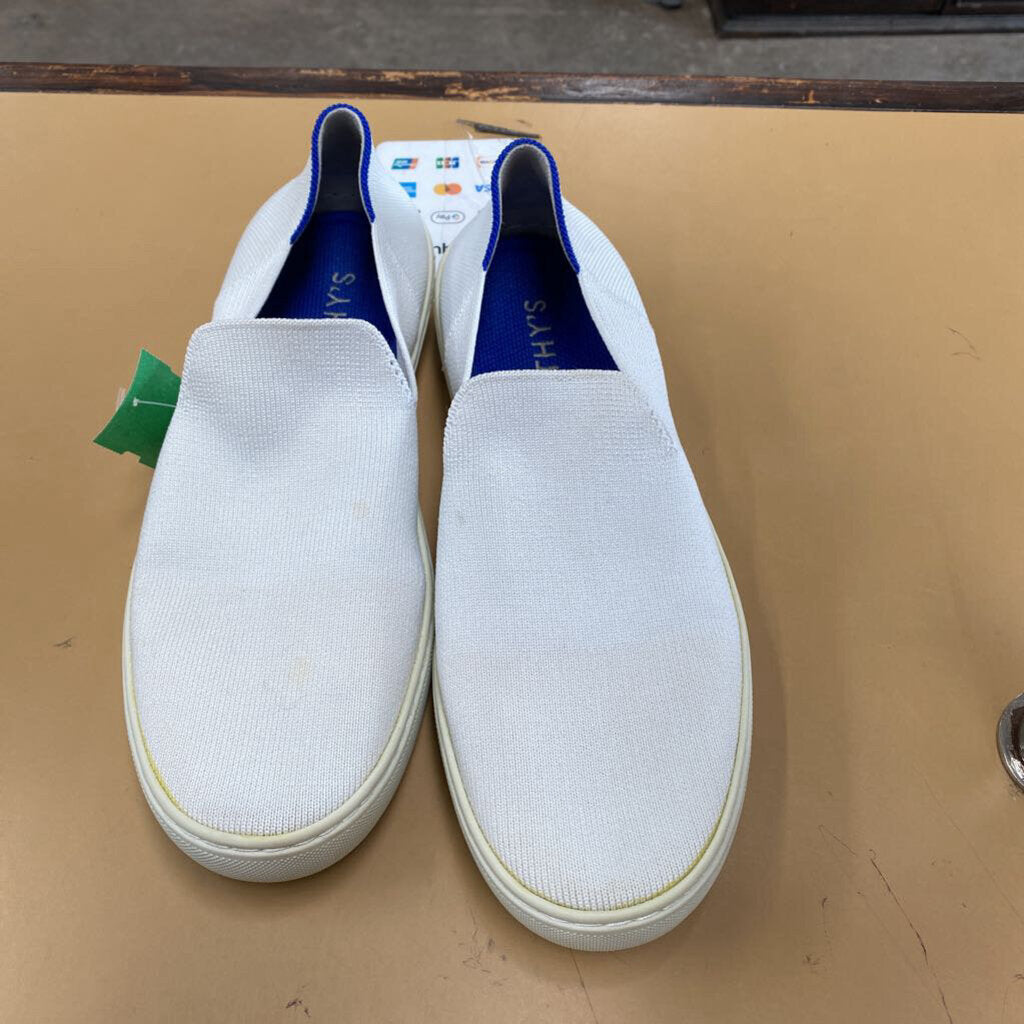 WOMENS ROTHY'S WHITE CASUAL SHOES 10
