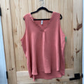 WOMENS ZENANA CORAL SL TOP 3X