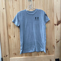 MENS UNDER ARMOUR FREEDOM GREY/BLK SHIRT S