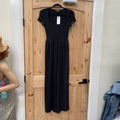 WOMENS CIDER BLK ROMPER XS NWT