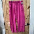 WOMENS ADIDAS DK PINK PANTS XL NWT