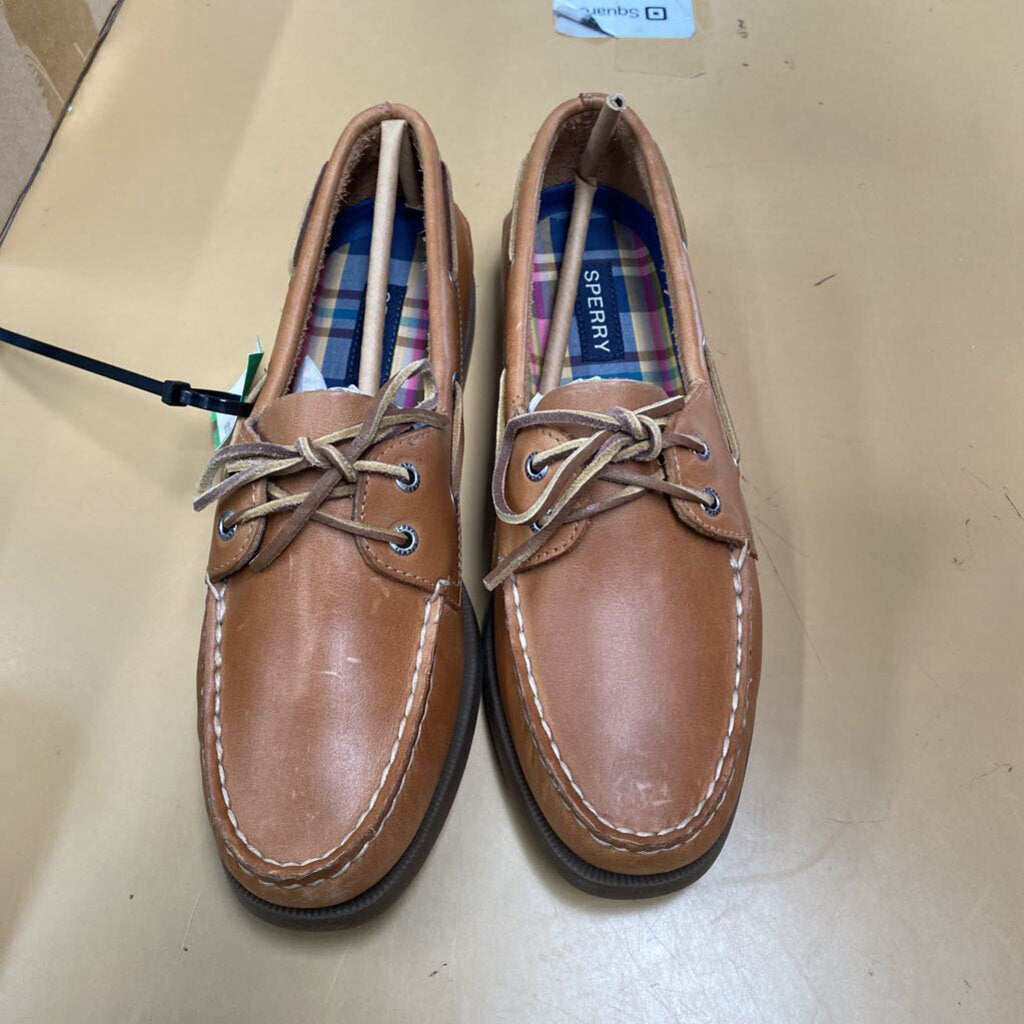 WOMENS SPERRYS CASUAL SHOES TAN 9 NEW