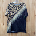 GIRLS SHEIN 2PC SET LEOPARD/BLK 8