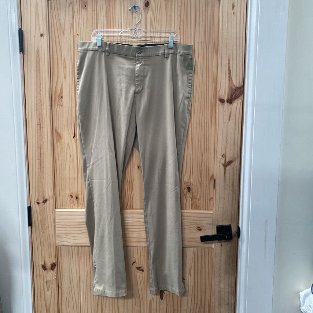 MENS NIKE DRI-FIT TAN PANTS 38X32