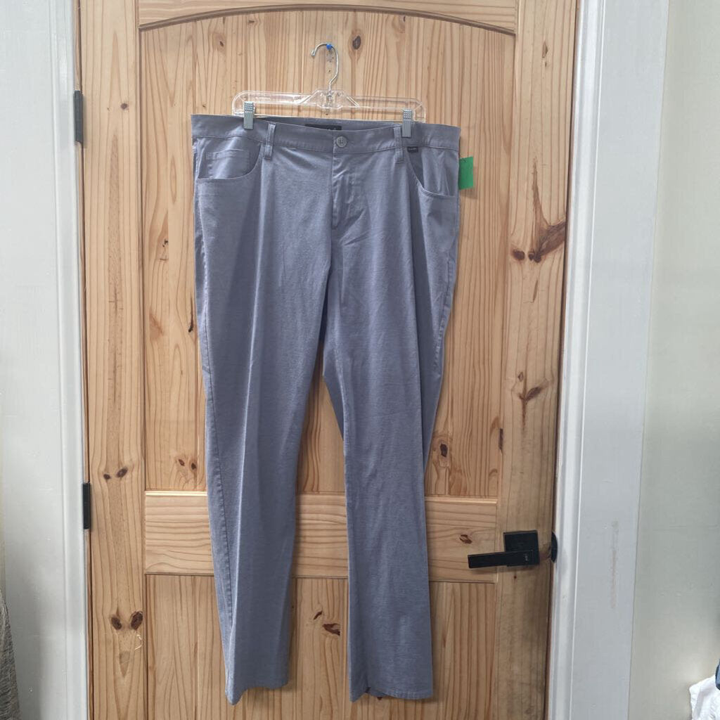 MENS TRAVIS MATHEW LT GREY PANTS 40