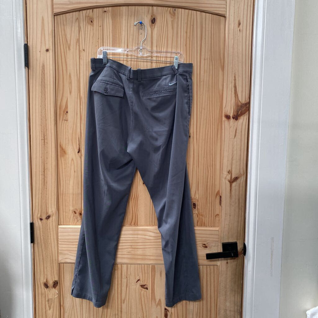MENS NIKE DRI-FIT DK GREY PANTS 36X30