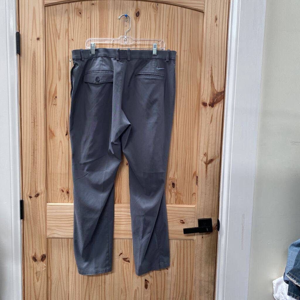 MENS NIKE DRI-FIT DK GREY PANTS 38X30