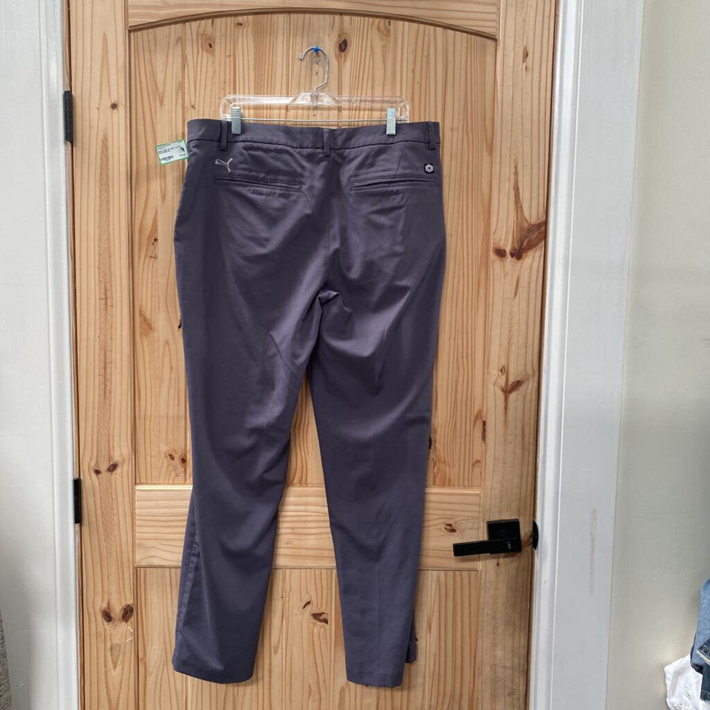 MENS PUMA DK GREY PANTS 38X32