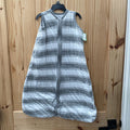 BURT'S BEES GREY/WHITE STRIPE SLEEP SAC L