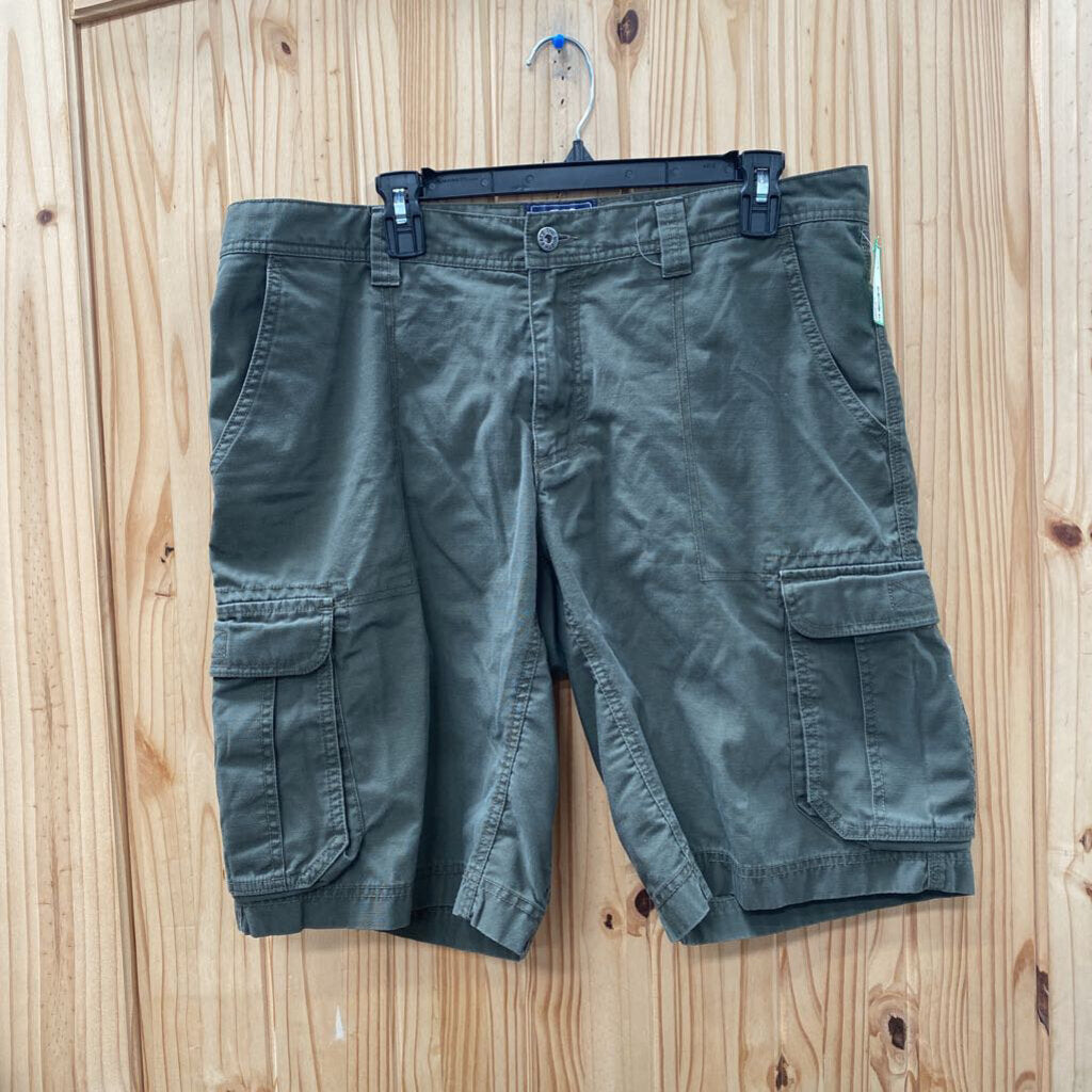 MENS THE NORTH FACE CHARCOAL CARGO SHORTS 36
