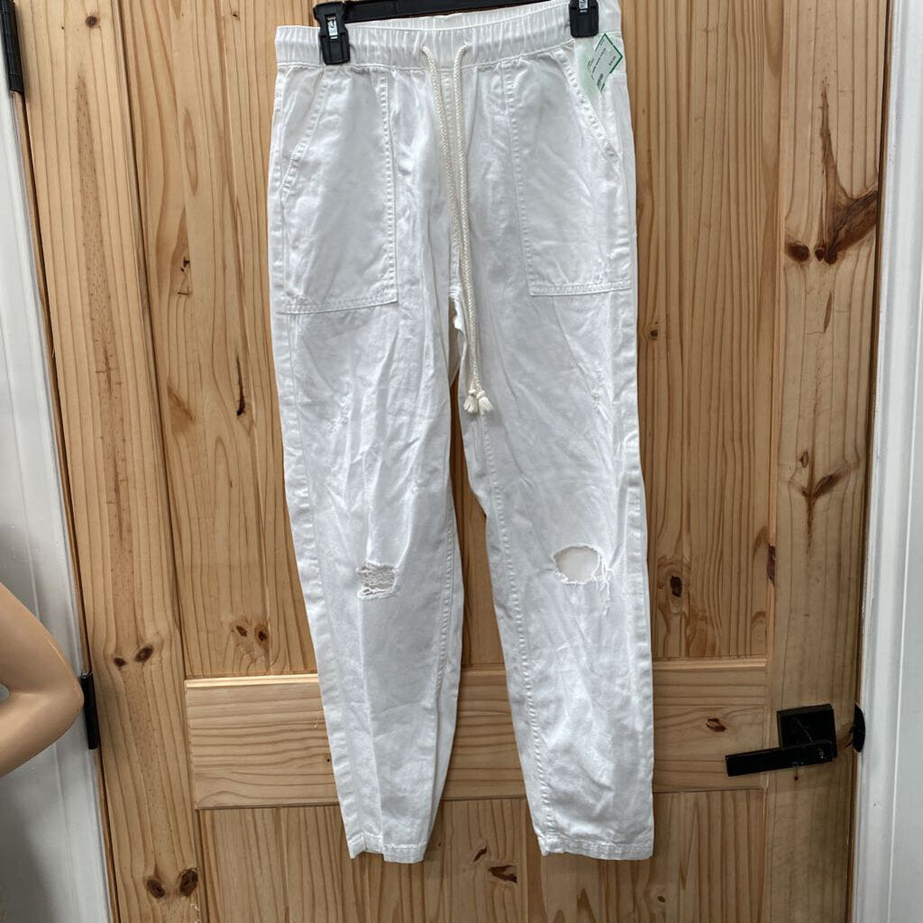 WOMENS AERIE WHITE PANTS XS