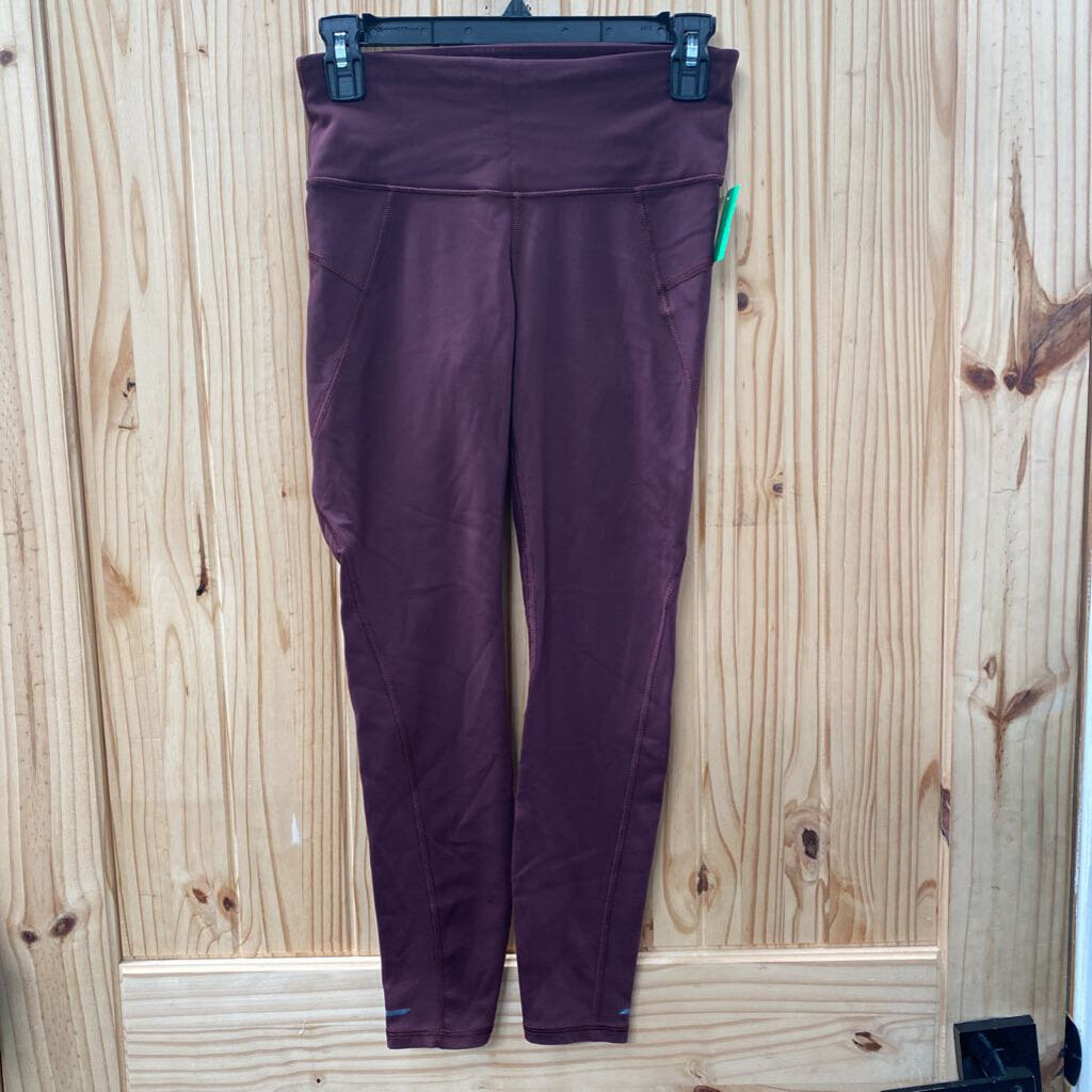 ATHLETHA WINE LEGGINGS XS
