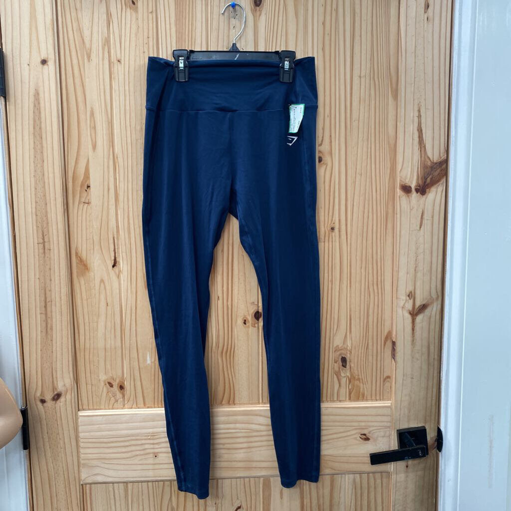WOMENS GYMSHARK DK BLUE LEGGINGS M/L