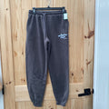 WOMENS WHITE FOX GREY JOGGERS XS