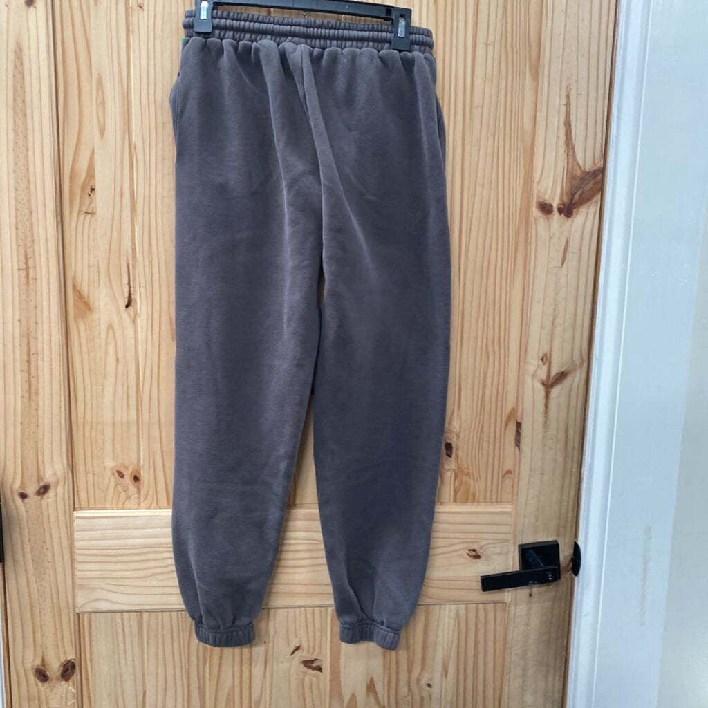 WOMENS WHITE FOX GREY JOGGERS XS