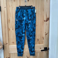 BOYS UNDER ARMOUR TEAL/BLUE JOGGERS YLG 12