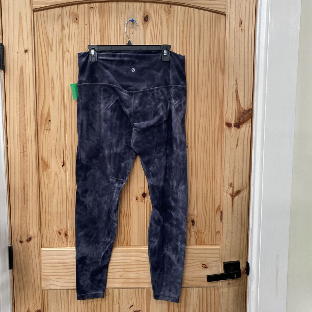 WOMENS LULULEMON DK GREY LEGGINGS 12