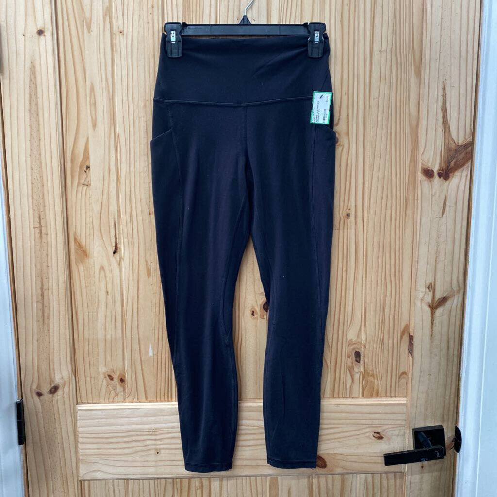 WOMENS LULULEMON BLK LEGGINGS 6