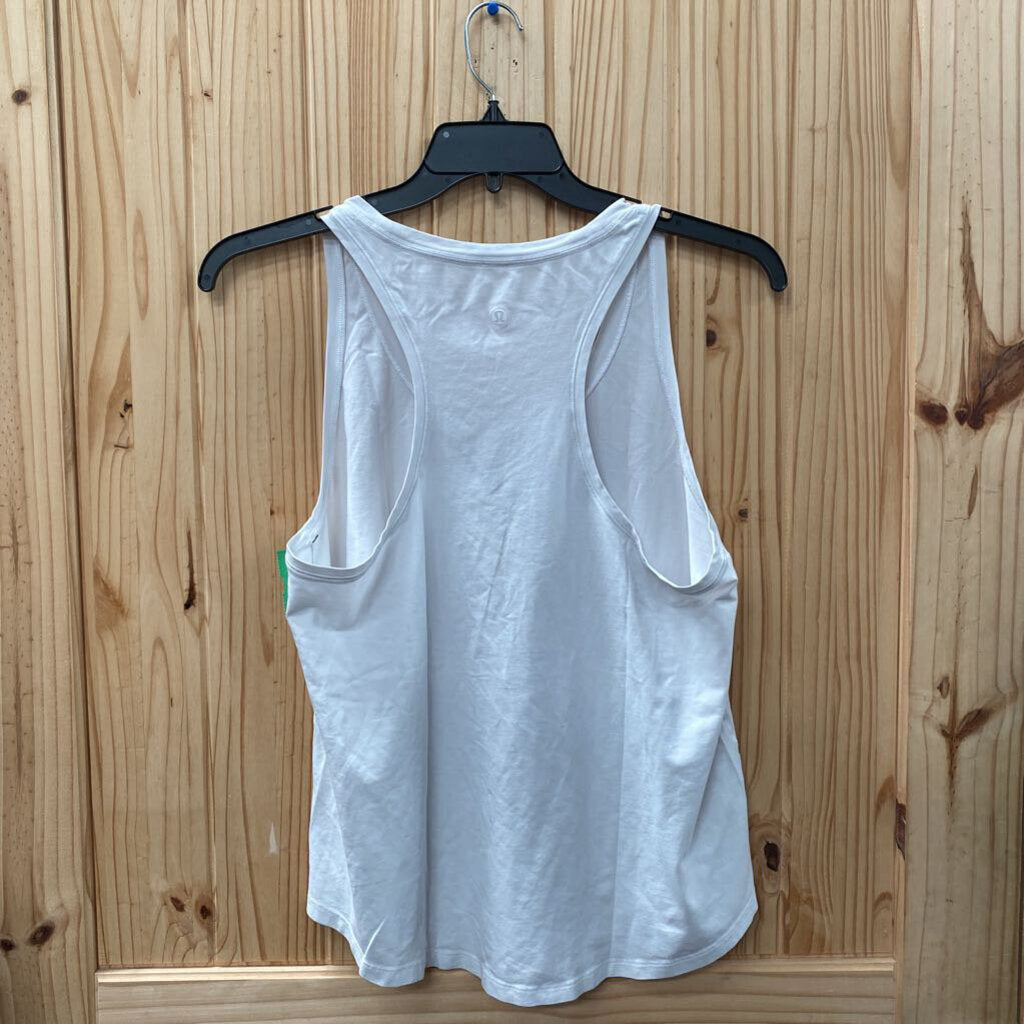 WOMENS LULULEMON WHITE TANK