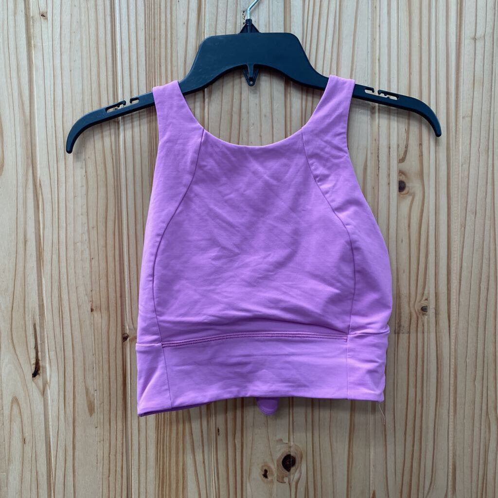 WOMENS LULULEMON LILAC SPORTS BRA 8