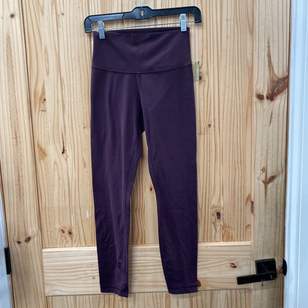 WOMENS LULULEMON PLUM LEGGINGS