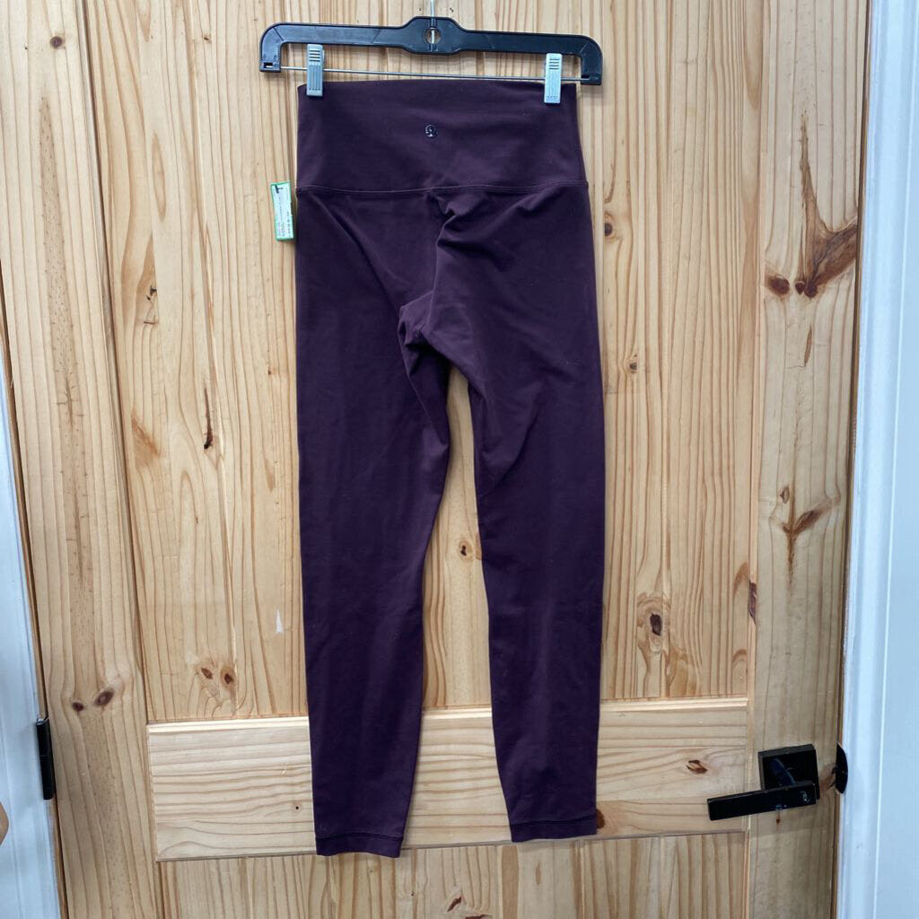 WOMENS LULULEMON PLUM LEGGINGS