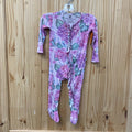 GIRLS BUMS & ROSES FLORAL SLEEPER 9/12M