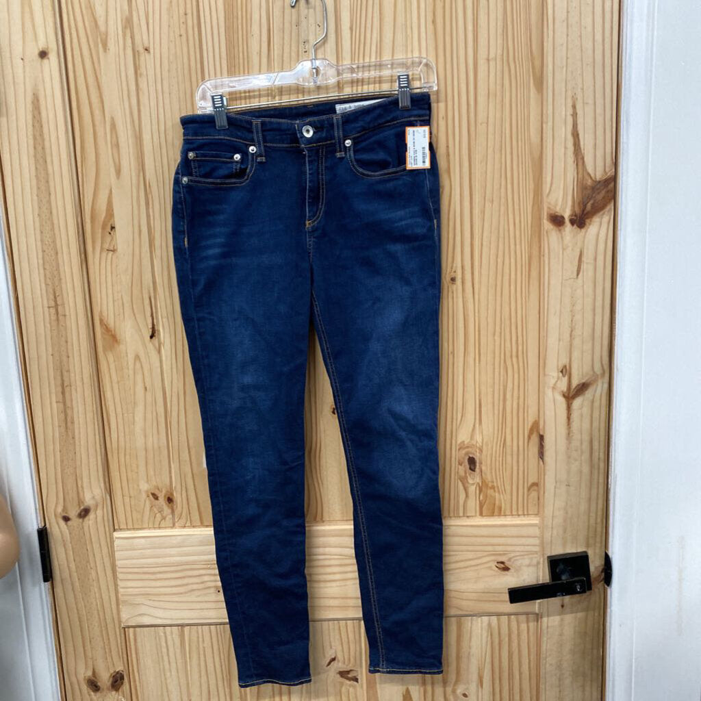 WOMENS RAG & BONE DK DENIM JEANS 26