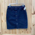 WOMENS LEVIS DK DENIM SKIRT 29