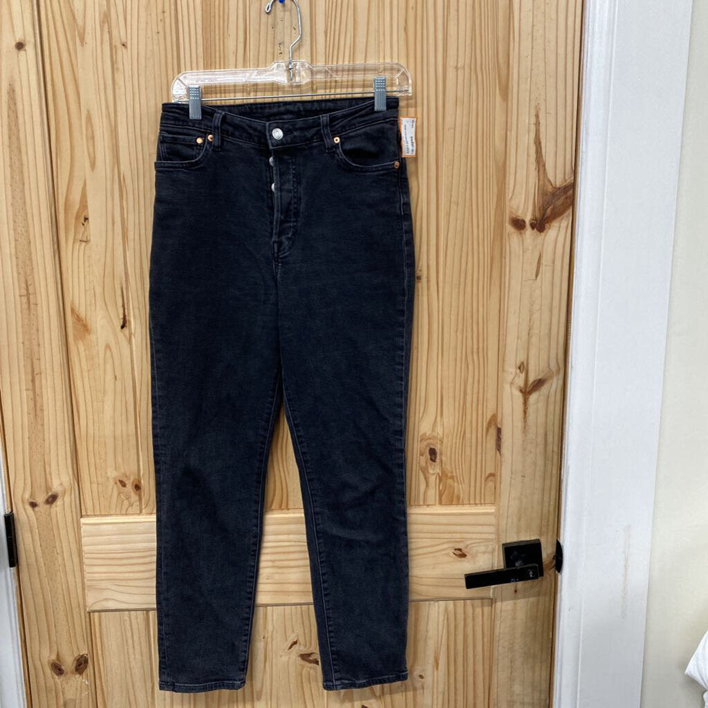 WOMENS &DENIM BLK DENIM JEANS 4