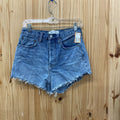WOMENS DENIM FORUM LT DENIM SHORTS 26