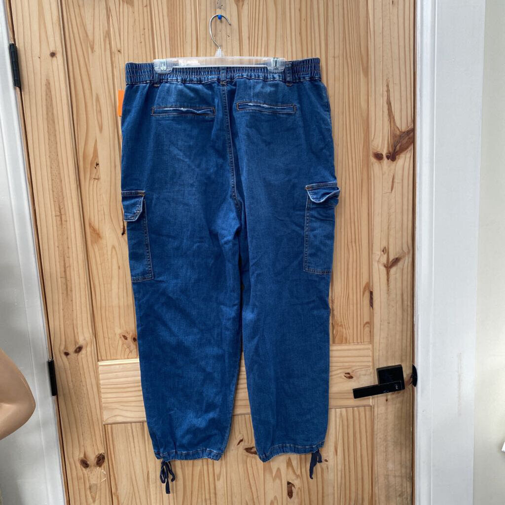 WOMENS WESTBOUND DENIM CARGO PANTS 14