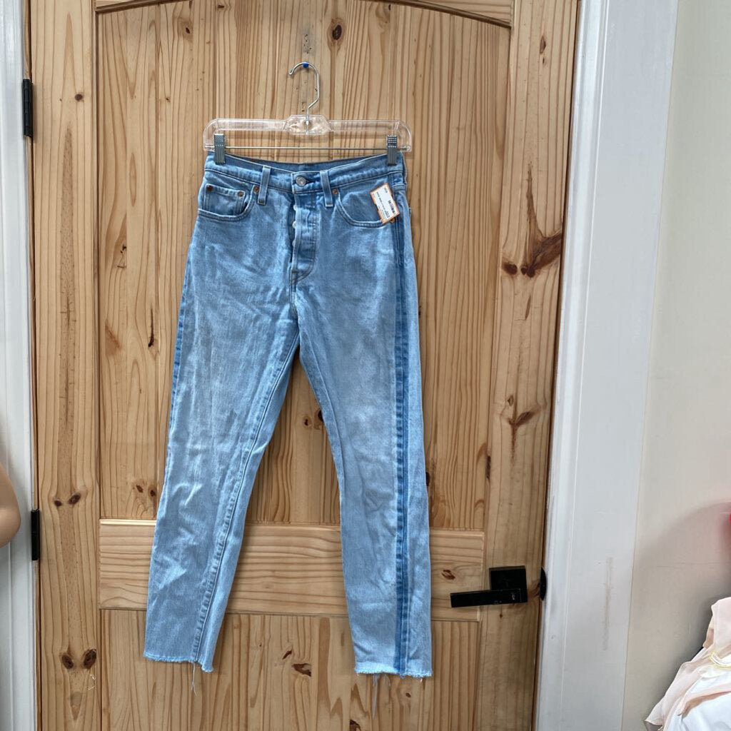 WOMENS LEVIS LT DENIM JEANS 25