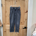 WOMENS BLK DENIM JEANS 2
