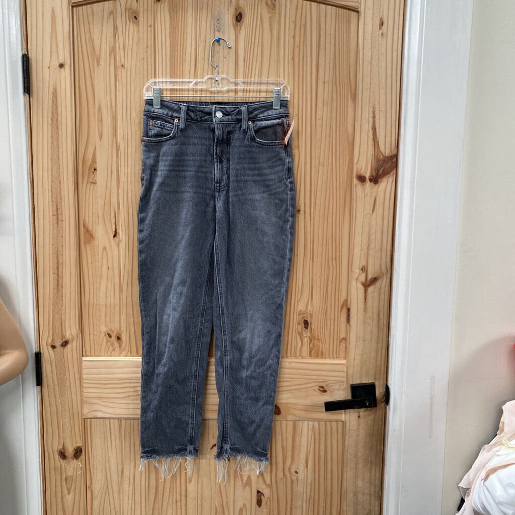 WOMENS BLK DENIM JEANS 2