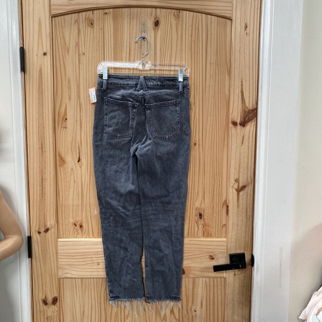 WOMENS BLK DENIM JEANS 2