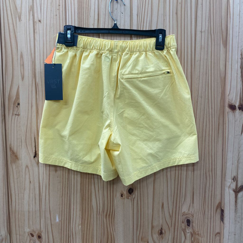 MENS VRST YELLOW SHORTS S NWT