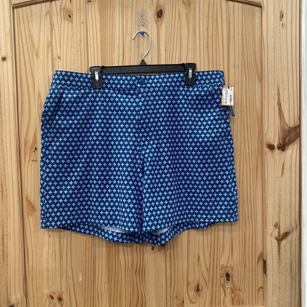 MENS VRST DK TEAL/WHITE SHORTS XL NWT