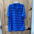 MENS CALLAWAY ROYAL BLUE/WHITE POLO SHIRT L