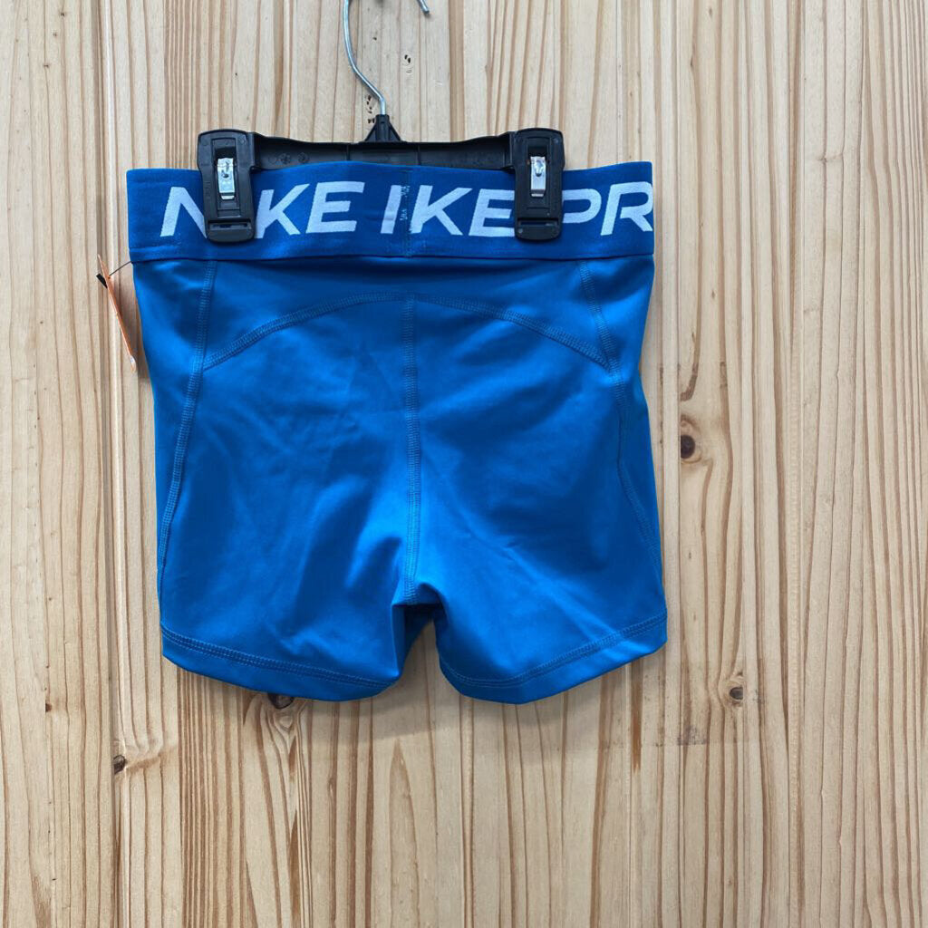WOMENS NIKE PRO SHORTS TEAL XS NWT