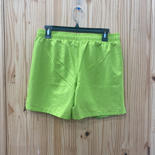 BOYS UNDER ARMOUR SHORTS LIME GREEN/WHITE YXL 14 NWT