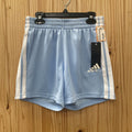 BOYS ADIDAS LT BLUE/WHITE SHORTS M 10/12 NWT