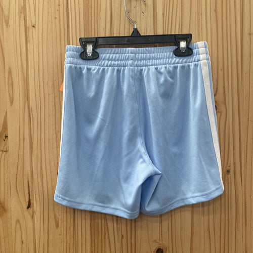 BOYS ADIDAS LT BLUE/WHITE SHORTS M 10/12 NWT