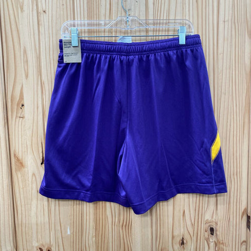 BOYS NIKE BASKETBALL SHORTS PURPLE/GOLDEN YELLOW XL 14 NWT