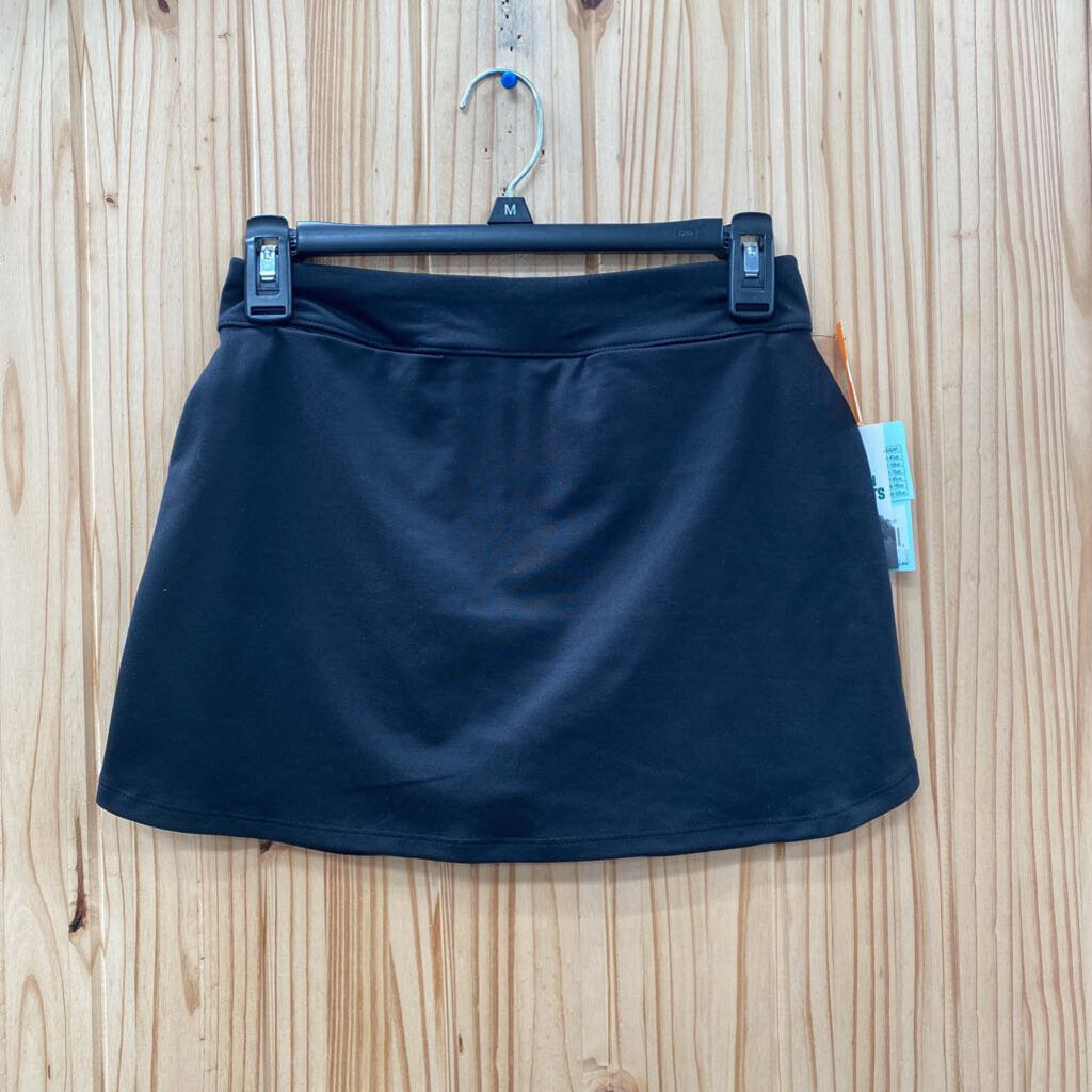 GIRLS DSG BLK SKORT L 14 NWT