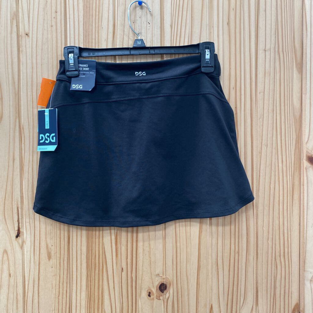 GIRLS DSG BLK SKORT L 14 NWT