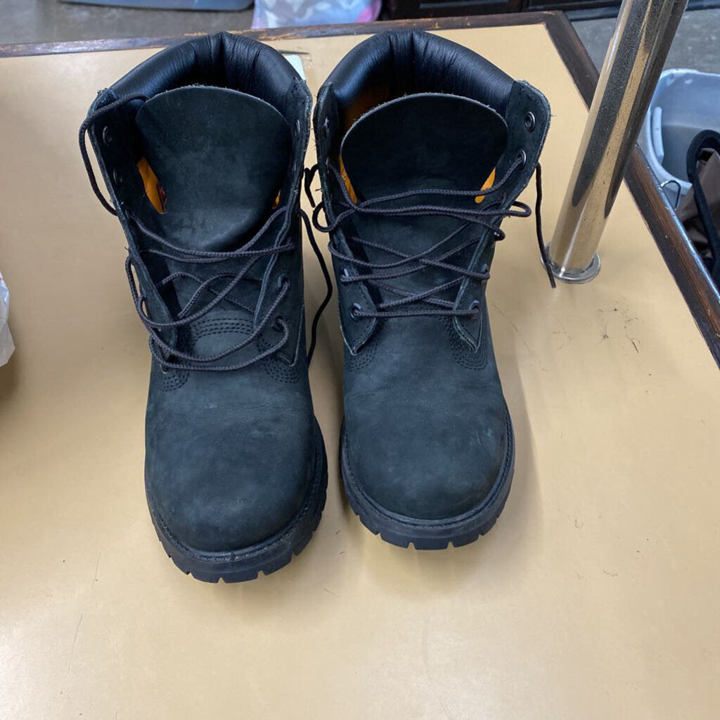 WOMENS TIMBERLAND BLK BOOTS 10
