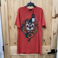 BLK LABEL AFFLICTION FLAME N FABLE MENS M SHIRT