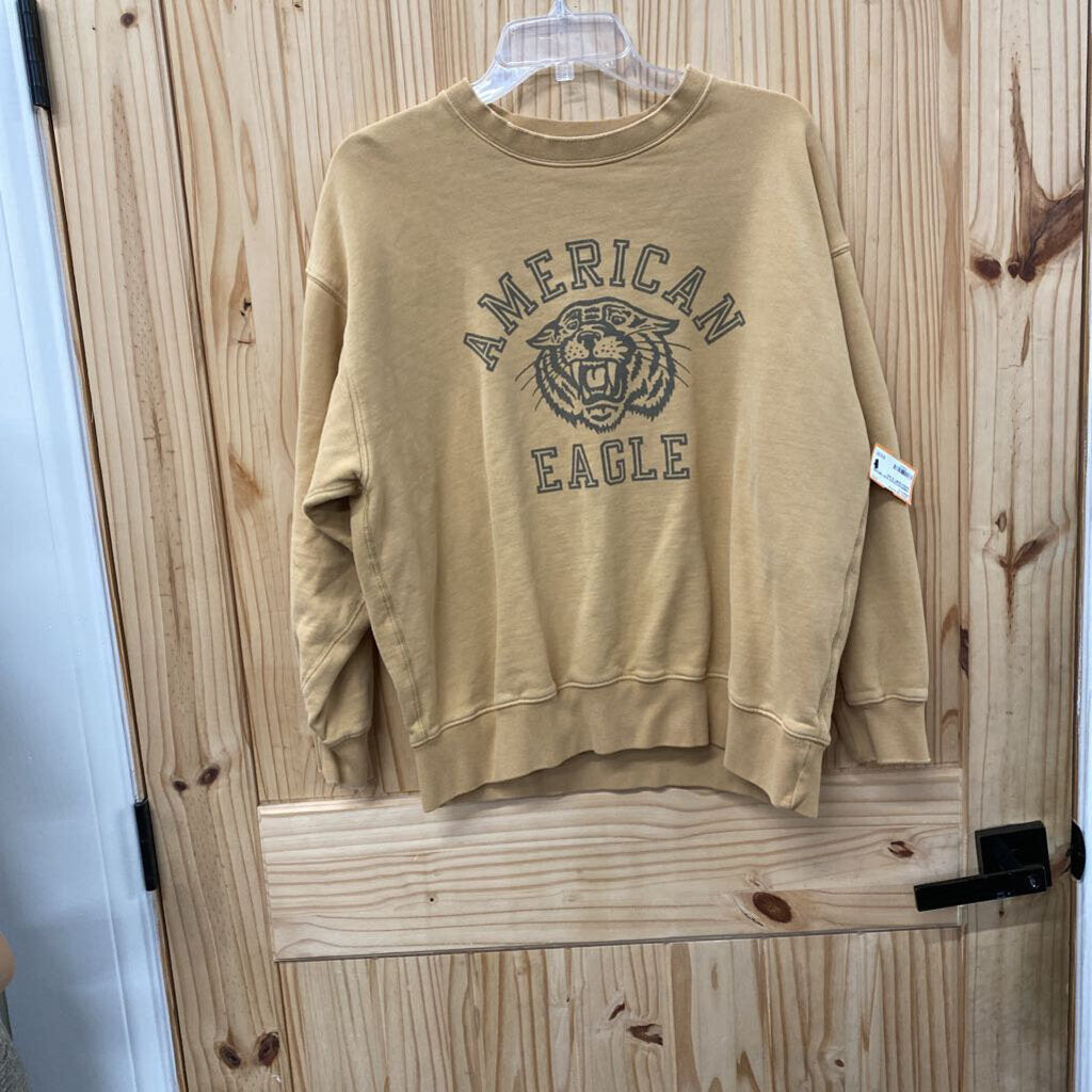 AMERICAN EAGLE RUST BROWN SWEATSHIRT M