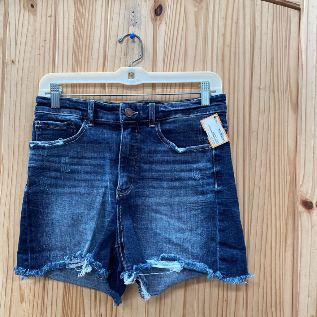 WOMENS BKE DENIM JEAN SHORTS 28